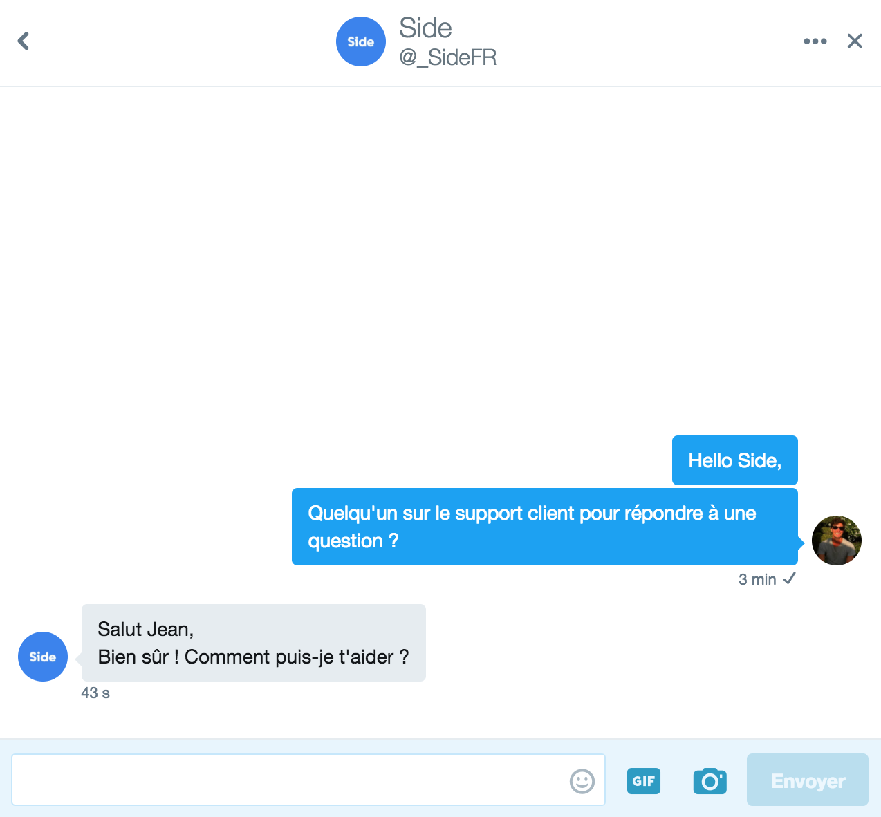 satisfaction client